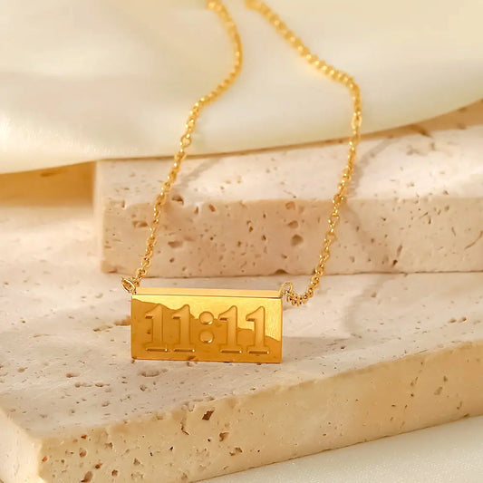 1111 Angel Number Necklace - Sori Style